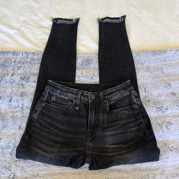 R13 Alison Skinny Black Jeans - Picture 1 of 7